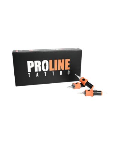 Cartuchos Proline Tattoo 14RL 0,30 mm | Líneas Gruesas y Definidas