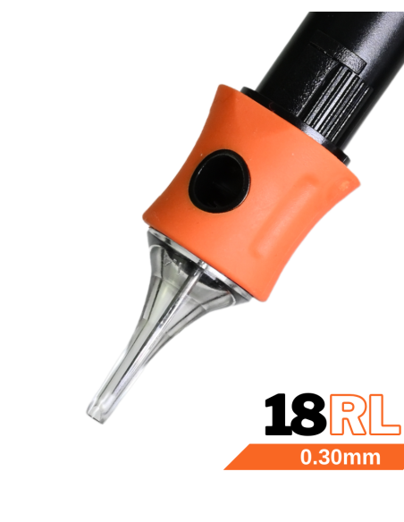 Cartuchos Proline Tattoo 18RL 0,30 mm | Líneas Extremas y Tradicionale